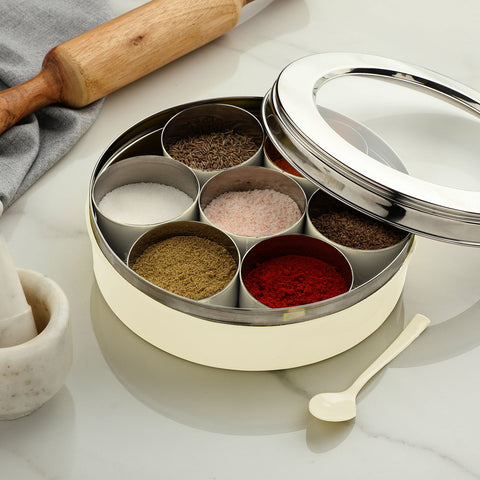 Dudki 7 in 1 Stainless Steel Spice Box