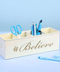 Stainless Steel Desk Organizer