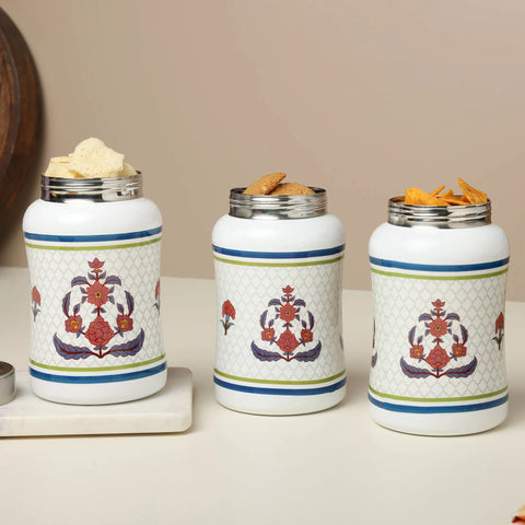 Dry Fruit Tulip canister set