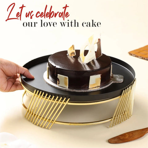 Dudki Metal Round Cake Stand Holder