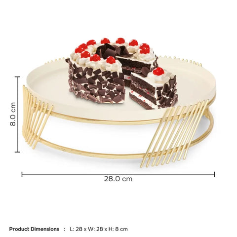 Dudki Metal Round Cake Stand Holder