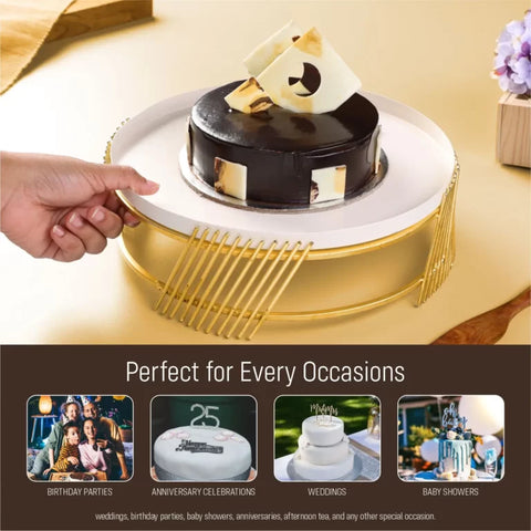 Dudki Metal Round Cake Stand Holder