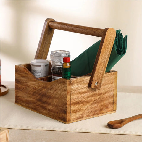 Dudki Wooden Cutlery Holder