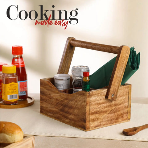 Dudki Wooden Cutlery Holder