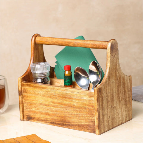 Dudki Wooden Cutlery Holder