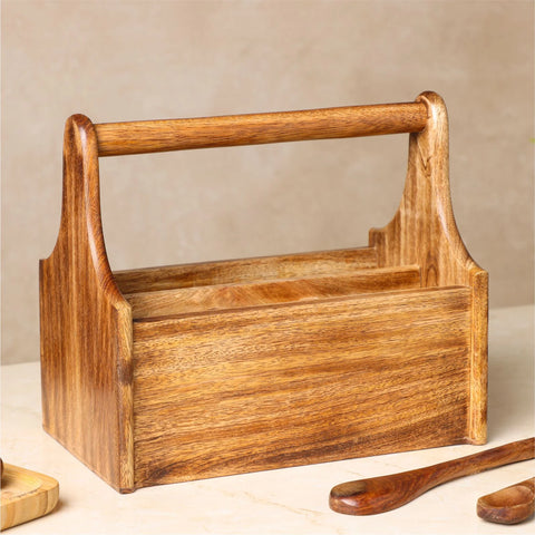 Dudki Wooden Cutlery Holder