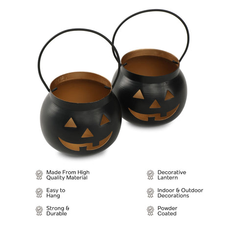 Dudki Halloween Face Candle Holder