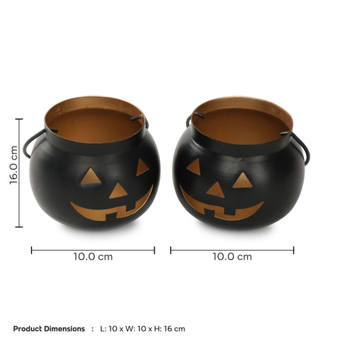 Dudki Halloween Face Candle Holder