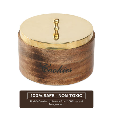 Dudki Wooden Cookies Box