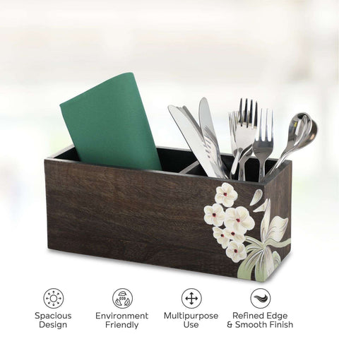 Dudki Wooden Desk Organiser