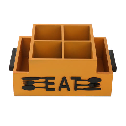 Dudki Wooden 6 Compartment (Eat) Caddy