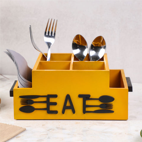 Dudki Wooden 6 Compartment (Eat) Caddy