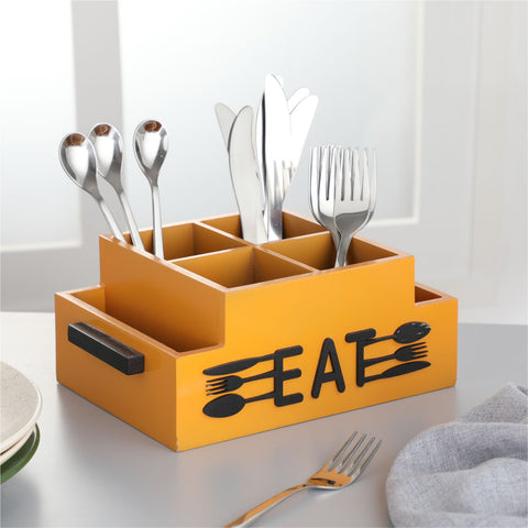 Dudki Wooden 6 Compartment (Eat) Caddy