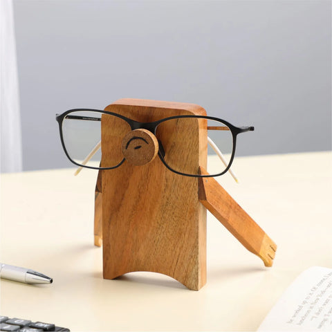 Dudki Handmade Wooden Eyeglass Holder