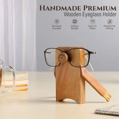 Dudki Handmade Wooden Eyeglass Holder