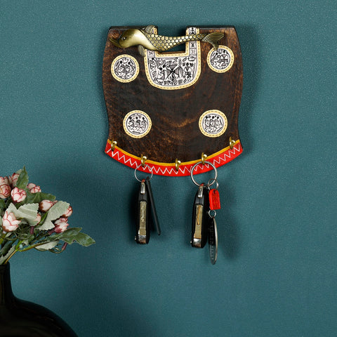 Dudki Premium Wooden Key Holder