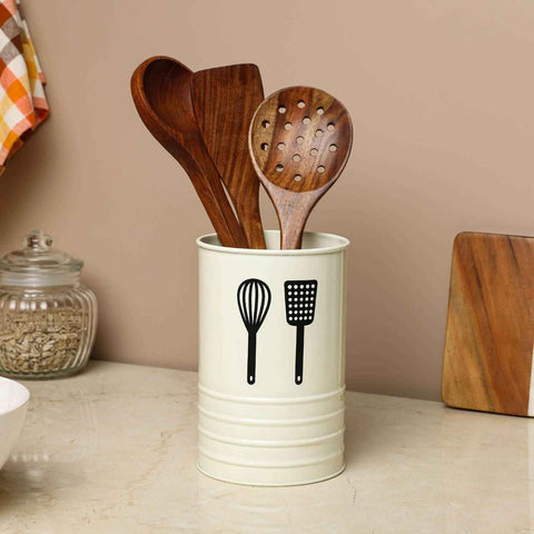 Dudki Ivory Cutlery Holder