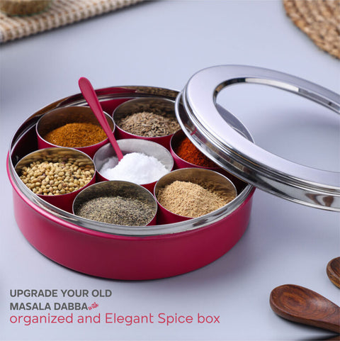 Dudki 7 in 1 Stainless Steel Spice Box