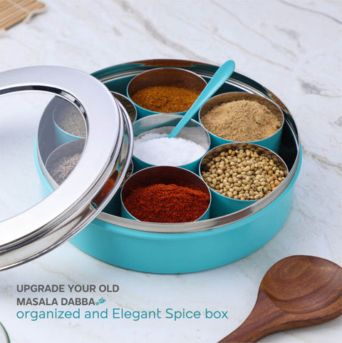 Dudki 7 in 1 Stainless Steel Spice Box