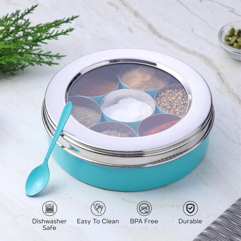 Dudki 7 in 1 Stainless Steel Spice Box