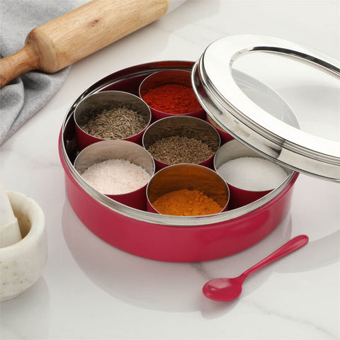 Dudki 7 in 1 Stainless Steel Spice Box