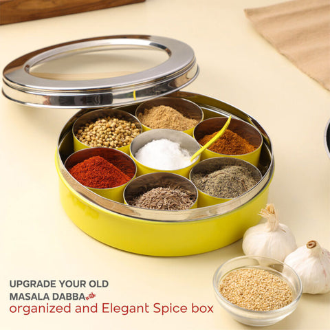 Dudki 7 in 1 Stainless Steel Spice Box