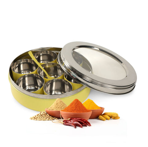 Dudki 7 in 1 Stainless Steel Spice Box