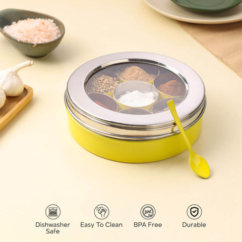 Dudki 7 in 1 Stainless Steel Spice Box