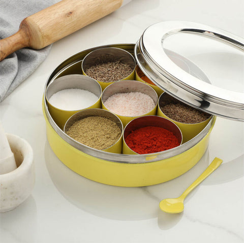 Dudki 7 in 1 Stainless Steel Spice Box