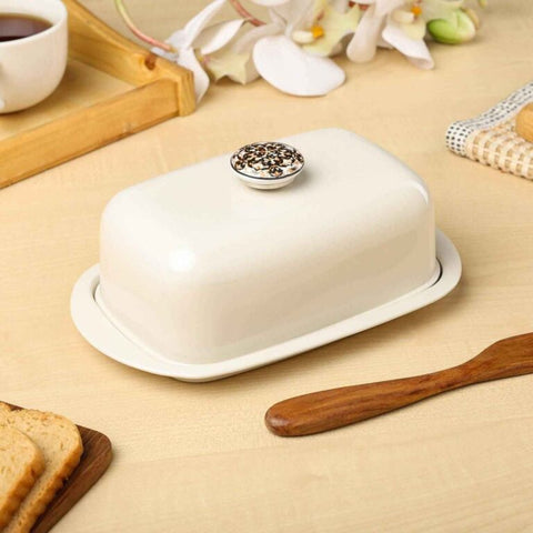 Dudki Stainless Steel Butter Dish