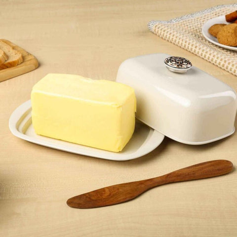 Dudki Stainless Steel Butter Dish