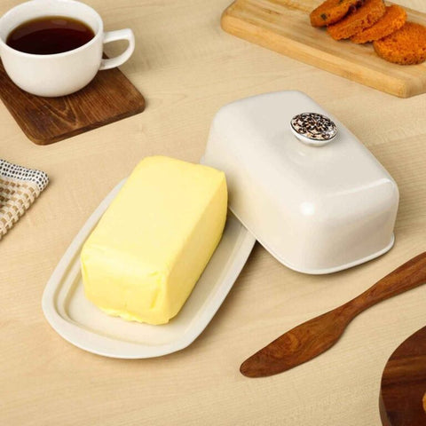 Dudki Stainless Steel Butter Dish