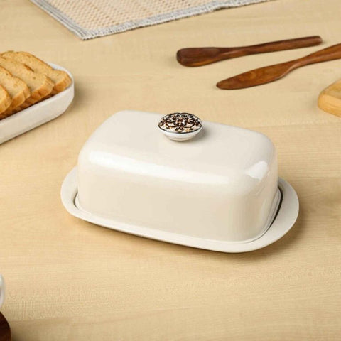 Dudki Stainless Steel Butter Dish