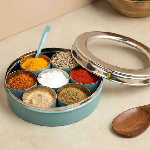 Dudki 7 in 1 Stainless Steel Spice Box