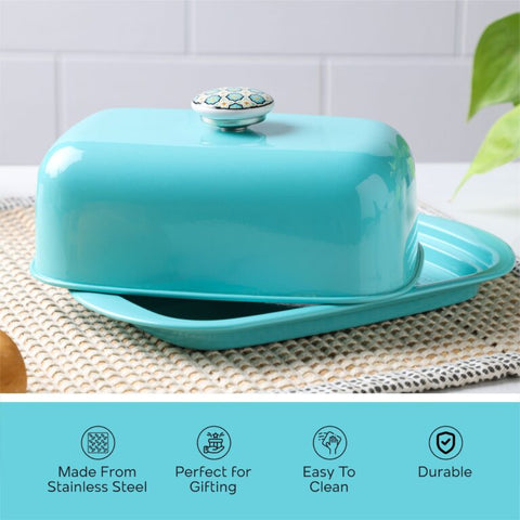 Dudki Stainless Steel Butter Dish