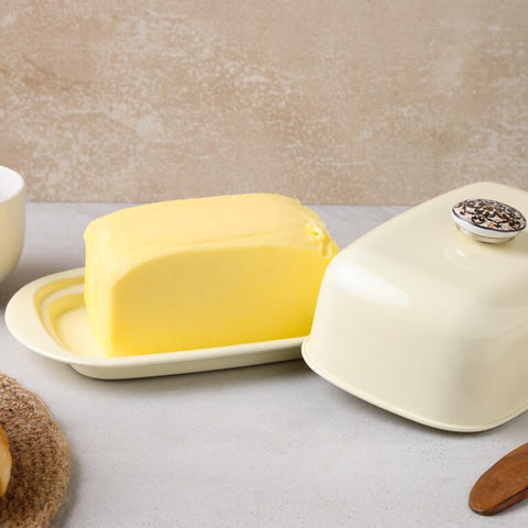 Dudki Stainless Steel Butter Dish