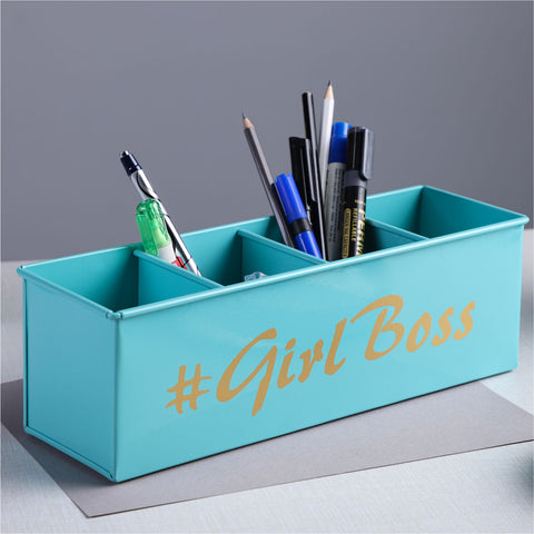 Dudki Girl Boss Desk Organizer