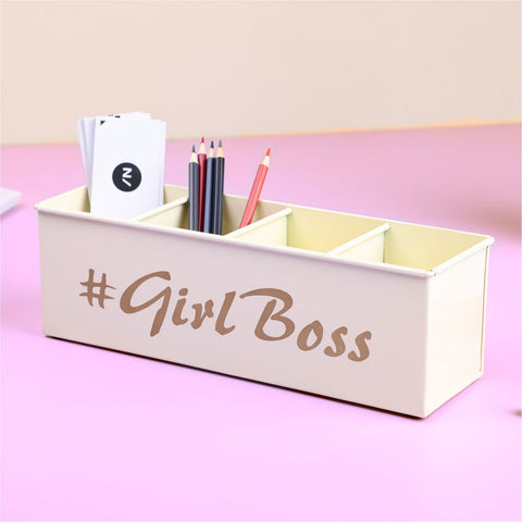 Dudki Girl Boss Desk Organizer