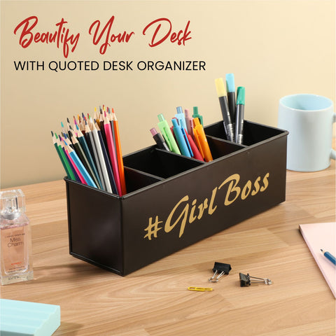 Dudki Girl Boss Desk Organizer