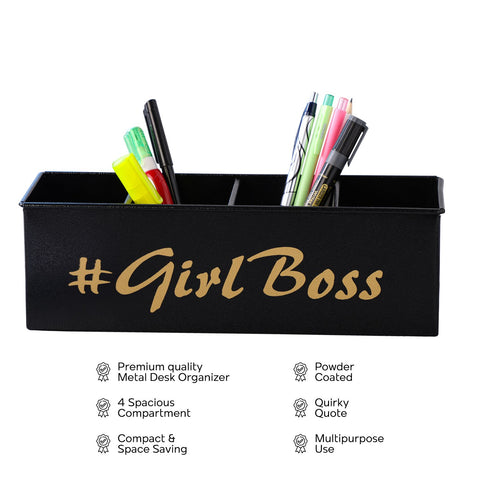 Dudki Girl Boss Desk Organizer