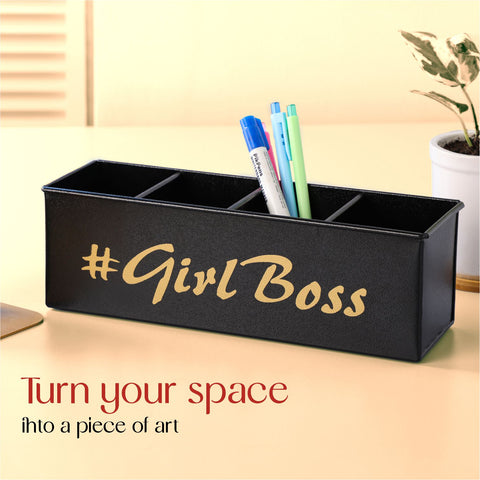 Dudki Girl Boss Desk Organizer