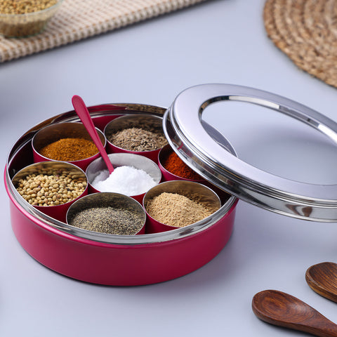 Dudki 7 in 1 Stainless Steel Spice Box