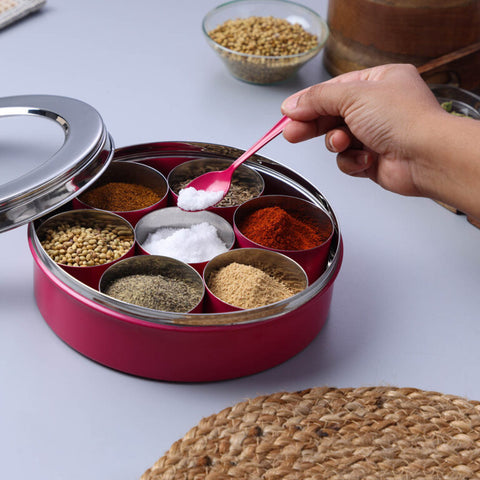 Dudki 7 in 1 Stainless Steel Spice Box