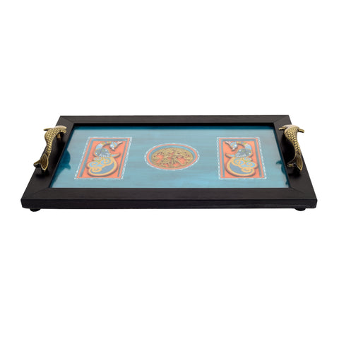 Sapphire Splendor Tray