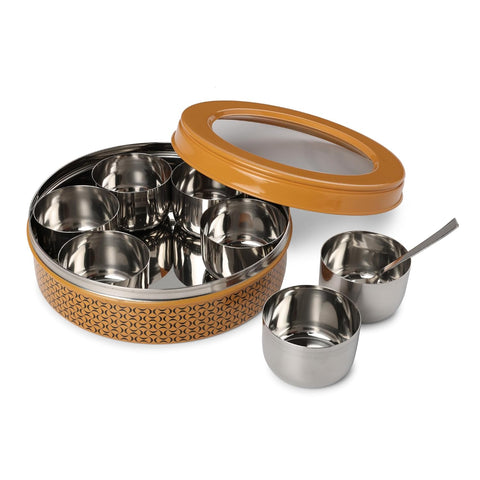 Dudki 7 in 1 Stainless Steel Spice Box