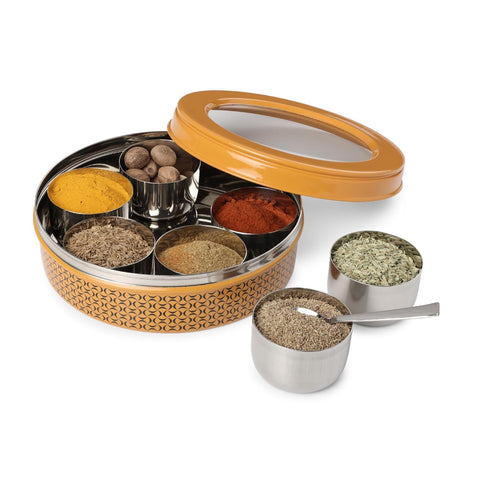 Dudki 7 in 1 Stainless Steel Spice Box