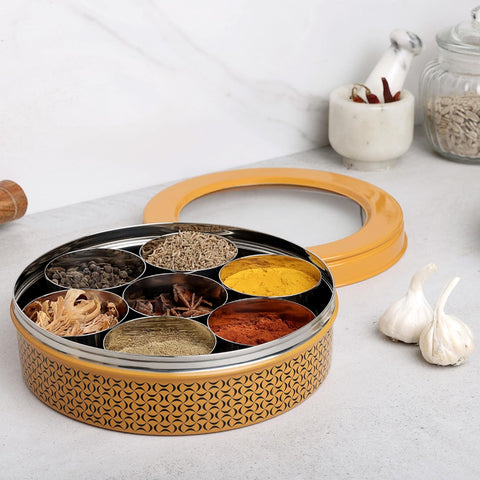 Dudki 7 in 1 Stainless Steel Spice Box