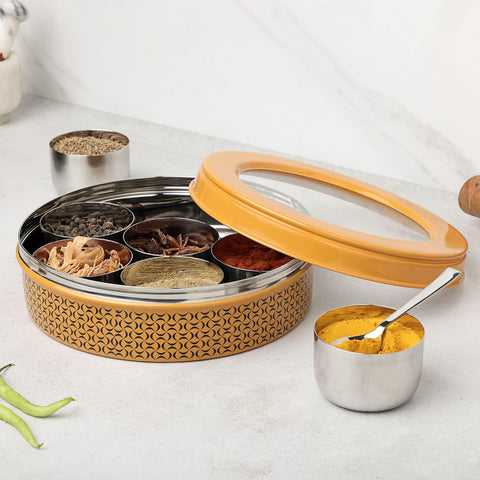 Dudki 7 in 1 Stainless Steel Spice Box