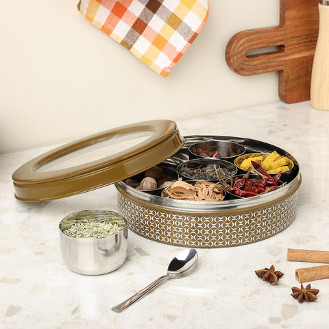 Dudki 7 in 1 Stainless Steel Spice Box