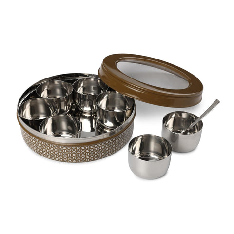 Dudki 7 in 1 Stainless Steel Spice Box